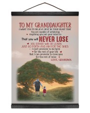 DEEP IN YOUR HEART - FROM GRANDMA TO GRANDDAUGHTER Hanging Canvas tile