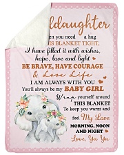 MY LOVE - BEST GIFT FOR GRANDDAUGHTER Sherpa Fleece Blanket tile
