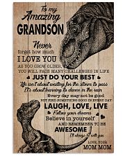 JUST DO YOUR BEST - PERFECT GIFT FOR GRANDSON 11x17 Poster front