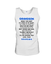 I'LL BE HUGGING YOU - BEST GIFT FOR GRANDSON Unisex Tank tile