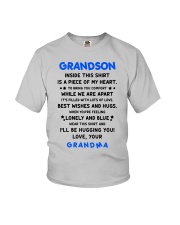 I'LL BE HUGGING YOU - BEST GIFT FOR GRANDSON Youth T-Shirt front
