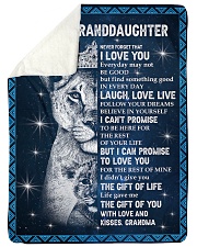 THE GIFT OF LIFE - GRANDMA TO GRANDDAUGHTER Sherpa Fleece Blanket tile