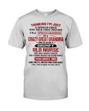 I'M JUST A SPOILED CHILD - BEST GIFT FOR GRANDSON Premium Fit Mens Tee tile