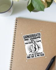 YOU ARE MY SUNSHINE - BEST GIFT FOR GRANDDAUGHTER Sticker - Single (Vertical) aos-sticker-single-vertical-lifestyle-front-16
