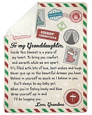 I'LL BE HUGGING YOU - BEST GIFT FOR GRANDDAUGHTER Sherpa Fleece Blanket tile