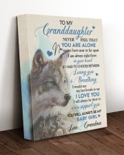 I LOVE YOU - PERFECT GIFT FOR GRANDDAUGHTER 11x14 Gallery Wrapped Canvas Prints aos-canvas-pgw-11x14-lifestyle-front-17