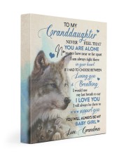 I LOVE YOU - PERFECT GIFT FOR GRANDDAUGHTER 11x14 Gallery Wrapped Canvas Prints front