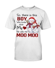 He Calls Me Moo Moo - Perfect Gift For Moo Moo Premium Fit Mens Tee tile