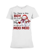 He Calls Me Moo Moo - Perfect Gift For Moo Moo Premium Fit Ladies Tee tile