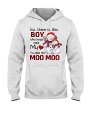 He Calls Me Moo Moo - Perfect Gift For Moo Moo Hooded Sweatshirt tile