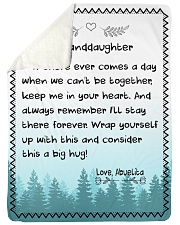 I'LL STAY THERE FOREVER - GRANDMA TO GRANDDAUGHTER Sherpa Fleece Blanket tile