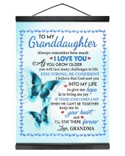 Keep Me In Your Heart - Lovely Gift For Granddaughter Hanging Canvas tile