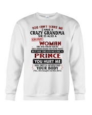 YOU CAN'T SCARE ME - BEST GIFT FOR GRANDSON Crewneck Sweatshirt tile