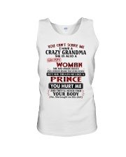 YOU CAN'T SCARE ME - BEST GIFT FOR GRANDSON Unisex Tank tile