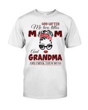 GOD GIFT ME TWO TITLES - PERFECT GIFT FOR GRANDMA Classic T-Shirt tile