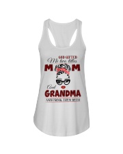 GOD GIFT ME TWO TITLES - PERFECT GIFT FOR GRANDMA Ladies Flowy Tank tile