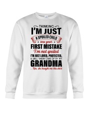 I'M JUST LOVED PROTECTED - GIFT FOR GRANDCHILD Crewneck Sweatshirt tile