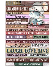 BELIEVE IN YOURSELF - GREAT GIFT FOR GRANDDAUGHTER 11x17 Poster front