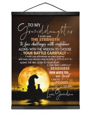 I AM SO PROUD OF YOU - BEST GIFT FOR GRANDDAUGHTER Hanging Canvas tile