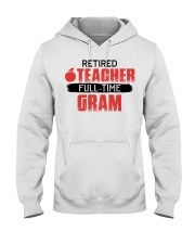 RETIRED TEACHER FULL-TIME GRAM - GIFT FOR TEACHER Hooded Sweatshirt tile