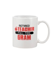 RETIRED TEACHER FULL-TIME GRAM - GIFT FOR TEACHER Mug tile