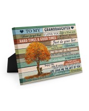 I LOVE YOU - GIFT FOR GRANDDAUGHTER FROM GRANDMA Easel-Back Gallery Wrapped Canvas tile