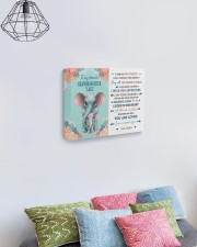 I AM SO PROUD OF YOU - BEST GIFT FOR GRANDDAUGHTER 14x11 Gallery Wrapped Canvas Prints aos-canvas-pgw-14x11-lifestyle-front-02