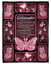 YOUR WAY BACK HOME - GIGI TO GRANDDAUGHTER Small Fleece Blanket - 30" x 40" front