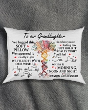JUST HOLD IT REALLY TIGHT - GIFT FOR GRANDDAUGHTER Rectangular Pillowcase aos-pillow-rectangle-front-lifestyle-1