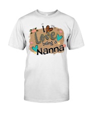 I LOVE BEING A NANNA - PERFECT GIFT FOR NANNA Premium Fit Mens Tee tile
