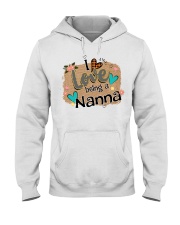I LOVE BEING A NANNA - PERFECT GIFT FOR NANNA Hooded Sweatshirt tile