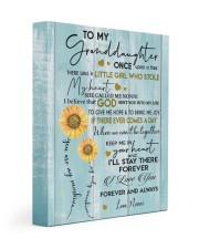 KEEP ME IN YOUR HEART - BEST GIFT GRANDDAUGHTER 11x14 Gallery Wrapped Canvas Prints front