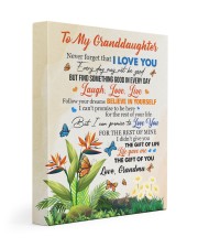 NEVER FORGET THAT I LOVE YOU - GREAT GIFT FOR GRANDDAUGHTER 11x14 Gallery Wrapped Canvas Prints front