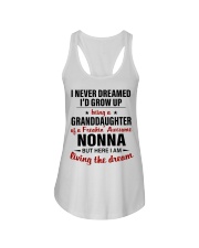 LIVING THE DREAM - BEST GIFT FOR GRANDDAUGHTER Ladies Flowy Tank tile