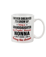 LIVING THE DREAM - BEST GIFT FOR GRANDDAUGHTER Mug tile