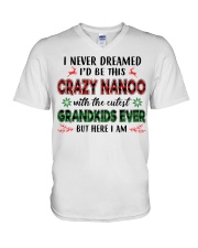 I Never Dreamed - Perfect Gift For Nanoo V-Neck T-Shirt tile