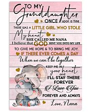 STOLE MY HEART - SPECIAL GIFT FOR GRANDDAUGHTER 11x17 Poster front
