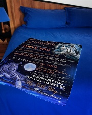 1 DAY LEFT - GET YOURS NOW Small Fleece Blanket - 30" x 40" aos-coral-fleece-blanket-30x40-lifestyle-front-02