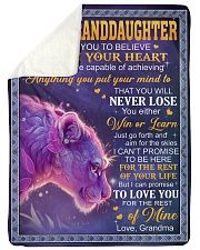 YOU WILL NEVER LOSE - GRANDMA TO GRANDDAUGHTER Sherpa Fleece Blanket tile