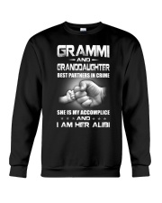 GRAMMI AND GRANDDAUGHTER - BEST PARTNERS IN CRIME Crewneck Sweatshirt tile
