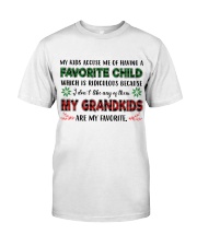 My Grandkids Are My Favorite - Perfect Gift For Grandma Premium Fit Mens Tee tile