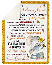 MY HEART - GIFT FOR GRANDDAUGHTER FROM GRANDMA Sherpa Fleece Blanket tile