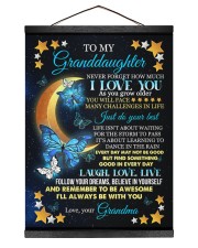 Just Do Your Best - Amazing Gift For Granddaughter Hanging Canvas tile