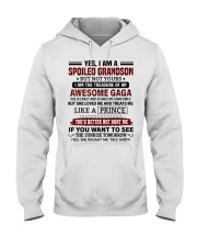 YES I AM A SPOILED GRANDSON Hooded Sweatshirt tile