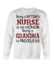 BEING A RETIRED NURSE IS AN HONOR Crewneck Sweatshirt tile