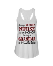 BEING A RETIRED NURSE IS AN HONOR Ladies Flowy Tank tile