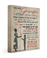 MY LITTLE BOY - SPECIAL GIFT FOR GRANDSON 11x14 Gallery Wrapped Canvas Prints front