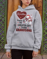 There Is No Greater Gift Than Grandkids - Perfect Gift For Grandma Hooded Sweatshirt apparel-hooded-sweatshirt-lifestyle-03
