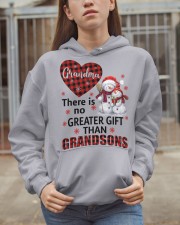 There Is No Greater Gift Than Grandkids - Perfect Gift For Grandma Hooded Sweatshirt apparel-hooded-sweatshirt-lifestyle-07
