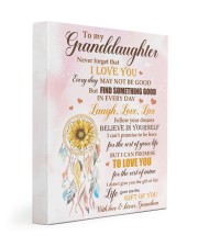 Believe In Yourself - Best Gift For Granddaughter 11x14 Gallery Wrapped Canvas Prints front